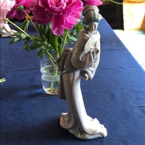 Lladro Nao Madame Butterfly Geisha Fan Girl
